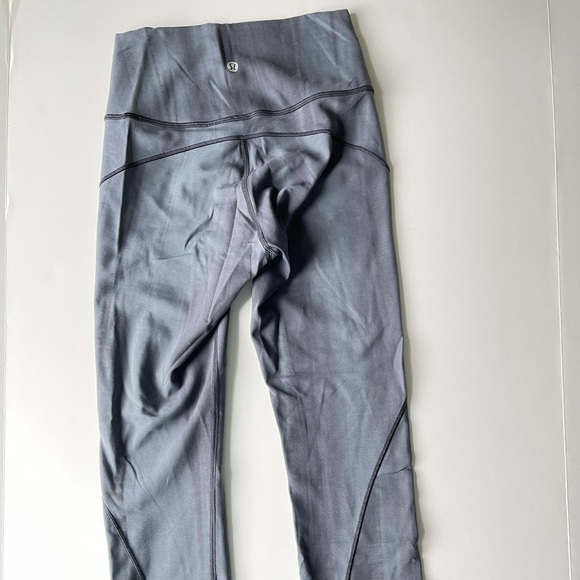 Lululemon Grey Leggings 23” - Picture 2 of 3